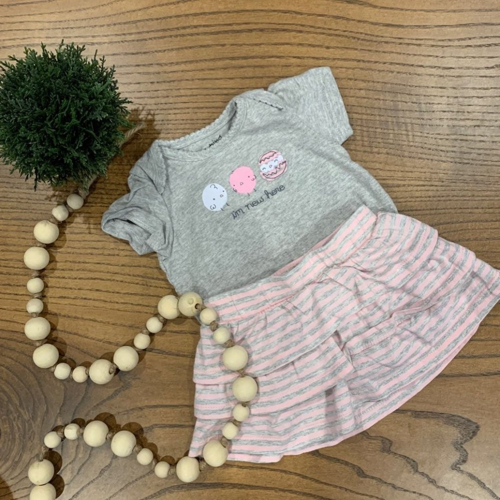 Size 9-12 Mix and Match Skirt Set